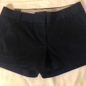 Size 2 J. Crew Chino Shorts